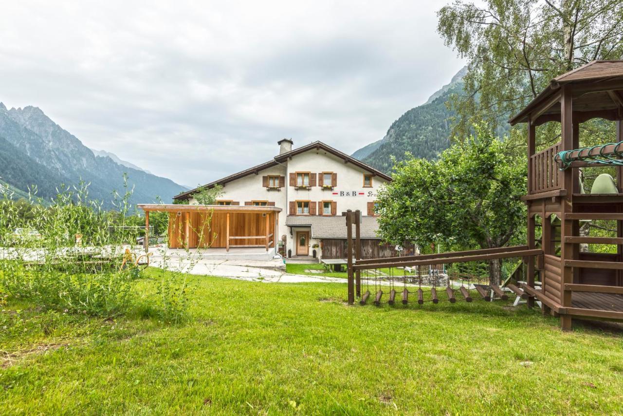 B&B Pranzaira Vicosoprano Eksteriør billede